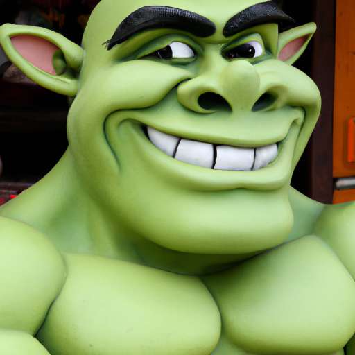 Shrek statue